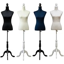 Amazon.co.jp: ピン刺し対応 洋裁用トルソー, 高さ調節132-163cm
